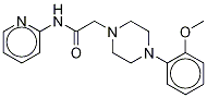 4-(2-Methoxyphenyl)-N-2-pyridinyl-1-piperazineacetaMide CAS#: 146714-63-8