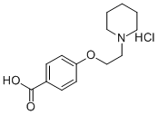 4-(2-Piperidinoethoxy)benzoic acid hydrochloride CAS#: 166975-76-4