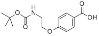 4-(2-TERT-BUTOXYCARBONYLAMINO-ETHOXY)-BENZOIC ACID CAS#: 168892-66-8