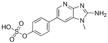 4-(2-amino-1-methylimidazo(4,5-b)pyrid-6-yl)phenyl sulfate CAS#: 122664-96-4