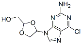 4-(2-amino-6-chloro-9H-purin-9-yl)-1,3-dioxolane-2-methanol CAS#: 145514-00-7