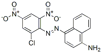 4-[(2-chloro-4,6-dinitrophenyl)azo]naphthalen-1-amine CAS#: 3321-49-1
