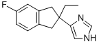 4-(2-ethyl-5-fluoro-1,3-dihydroinden-2-yl)-3H-imidazole CAS#: 150586-58-6