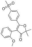 4-(2-methoxyphenyl)-2,2-dimethyl-5-(4-(methylsulfonyl)phenyl)furan-3(2H)-one CAS#: 301691-45-2
