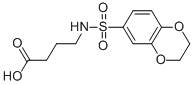 4-(2,3-DIHYDRO-BENZO[1,4]DIOXINE-6-SULFONYLAMINO)-BUTYRIC ACID CAS#: 300571-94-2