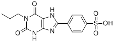4-(2,3,6,7-TETRAHYDRO-2,6-DIOXO-1-PROPYL-1H-PURIN-8-YL)-BENZENESULFONIC ACID CAS#: 152529-79-8