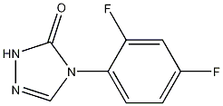 4-(2,4-Difluorophenyl)-2,4-dihydro-3H-1,2,4-triazol-3-one CAS#: 155431-40-6