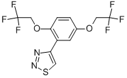 4-[2,5-BIS(2,2,2-TRIFLUOROETHOXY)PHENYL]-1,2,3-THIADIAZOLE CAS#: 175205-47-7