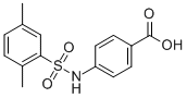 4-(2,5-DIMETHYL-BENZENESULFONYLAMINO)-BENZOIC ACID CAS#: 126146-01-8