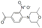 4-(2,6-DIMETHYLMORPHOLINO)-3-NITROACETOPHENONE CAS#: 175136-73-9