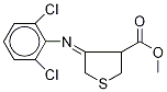 4-[(2,6-Dichlorophenyl)iMino]tetrahydro-3-thiophenecarboxylic Acid Methyl Ester CAS#: 126856-32-4