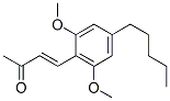 4-(2,6-Dimethoxy-4-pentylphenyl)-3-buten-2-one CAS#: 3411-09-4