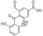 4-(2,6-dihydroxybenzoyl)-3-formyl-5-hydroxybenzoic acid CAS#: 127448-92-4