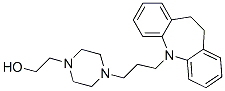 4-[3-(10,11-Dihydro-5H-dibenz[b,f]azepin-5-yl)propyl]-1-piperazineethanol CAS#: 3688-96-8