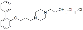 4-(3-((1,1'-Biphenyl)-2-yloxy)propyl)-1-piperazineethanol, dihydrochloride CAS#: 125849-28-7