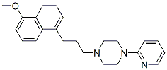4-(3-(1,2-dihydro-8-methoxynaphthalen-4-yl)-n-propyl)-1-(2-pyridyl)piperazine CAS#: 153526-67-1