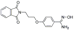 4-[3-(1,3-DIOXO-1,3-DIHYDRO-2H-ISOINDOL-2-YL)PROPOXY]-N'-HYDROXYBENZENECARBOXIMIDAMIDE CAS#: 145259-45-6