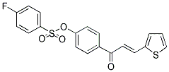 4-[3-(2-THIENYL)ACRYLOYL]PHENYL 4-FLUOROBENZENESULFONATE CAS#: 297150-17-5