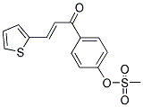 4-[3-(2-THIENYL)ACRYLOYL]PHENYL METHANESULFONATE CAS#: 298218-21-0