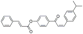 4-[3-(4-ISOPROPYLPHENYL)ACRYLOYL]PHENYL 3-PHENYLACRYLATE CAS#: 329706-18-5