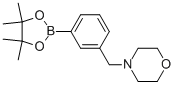 4-[3-(4,4,5,5-TETRAMETHYL-1,3,2-DIOXABOROLAN-2-YL)BENZYL]MORPHOLINE CAS#: 364794-80-9