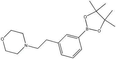 4-(3-(4,4,5,5-TetraMethyl-1,3,2-dioxaborolan-2-yl)phenethyl)Morpholine CAS#: 364794-82-1
