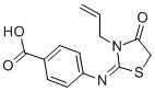4-(3-ALLYL-4-OXO-THIAZOLIDIN-2-YLIDENEAMINO)-BENZOIC ACID CAS#: 303093-13-2