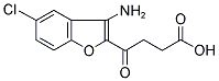 4-(3-AMINO-5-CHLORO-BENZOFURAN-2-YL)-4-OXO-BUTYRIC ACID CAS#: 329209-27-0