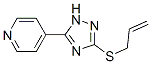 4-[3-(Allylthio)-1H-1,2,4-triazol-5-yl]pyridine CAS#: 3652-25-3