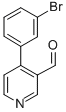 4-(3-BROMOPHENYL)-3-PYRIDINECARBOXALDEHYDE CAS#: 376646-64-9
