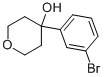 4-(3-BROMOPHENYL)-TETRAHYDRO-2H-PYRAN-4-OL CAS#: 135048-94-1