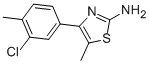 4-(3-CHLORO-4-METHYLPHENYL)-5-METHYL-1,3-THIAZOL-2-AMINE CAS#: 175278-40-7