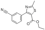 4-(3-CYANOPHENYL)-2-METHYL-5-THIAZOLECARBOXYLIC ACID ETHYL ESTER CAS#: 344416-77-9