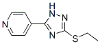 4-[3-(Ethylthio)-1H-1,2,4-triazol-5-yl]pyridine CAS#: 3652-22-0