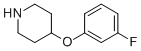 4-(3-FLUORO-PHENOXY)-PIPERIDINE CAS#: 3202-35-5