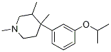 4-(3-Isopropoxy-phenyl)-1,3,4-triMethyl-piperidine CAS#: 145340-46-1