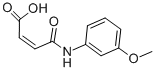 4-(3-METHOXYANILINO)-4-OXOBUT-2-ENOIC ACID CAS#: 306935-71-7
