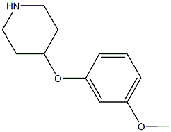 4-(3-METHOXYPHENOXY)PIPERIDINE CAS#: 162402-37-1