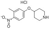 4-(3-METHYL-4-NITROPHENOXY)PIPERIDINE HYDROCHLORIDE CAS#: 138227-73-3