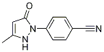 4-(3-Methyl-5-oxo-2,5-dihydro-pyrazol-1-yl)-benzonitrile CAS#: 35496-25-4