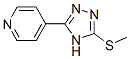 4-[3-(Methylthio)-4H-1,2,4-triazol-5-yl]pyridine CAS#: 3770-47-6