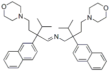 4-[3-[N-[2-Isopropyl-4-morpholino-2-(2-naphtyl)butyl]formimidoyl]-4-methyl-3-(2-naphtyl)pentyl]morpholine CAS#: 33310-70-2