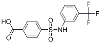 4-(3-TRIFLUOROMETHYL-PHENYLSULFAMOYL)-BENZOIC ACID CAS#: 321979-21-9
