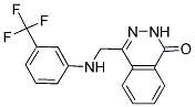 4-([3-(TRIFLUOROMETHYL)ANILINO]METHYL)-1(2H)-PHTHALAZINONE CAS#: 303995-58-6