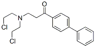 4-(3'-di(2-chloroethyl)aminopropionyl)biphenyl CAS#: 142058-12-6