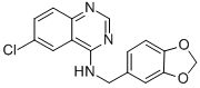 4-[[3,4-(METHYLENEDIOXY)BENZYL]AMINO]-6-CHLOROQUINAZOLINE CAS#: 150450-53-6