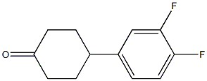4-(3,4-difluorophenyl)cyclohexanone CAS#: 135862-41-8