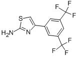 4-(3,5-BIS-TRIFLUOROMETHYLPHENYL)THIAZOL-2-YLAMINE CAS#: 284665-40-3
