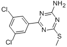 4-(3,5-DICHLOROPHENYL)-6-(METHYLTHIO)-1,3,5-TRIAZIN-2-AMINE CAS#: 175204-58-7