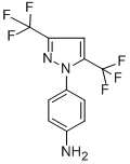 4-(3,5-bis(trifluoromethyl)-1H-pyrazol-1-yl)-phenylamine CAS#: 123066-64-8